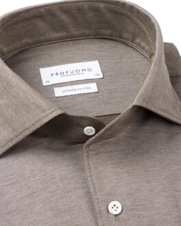 Profuomo Dress shirt lange mouwen Groen - 39 (M)