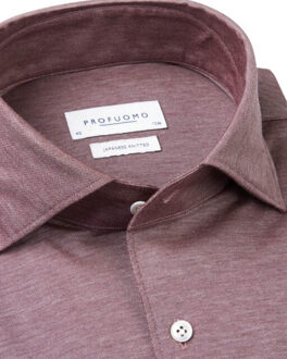 Profuomo Dress shirt lange mouwen Rood - 42 (L)