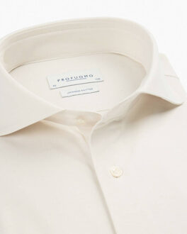 Profuomo Dresshemd ppwh30025a - maat 40 (M) Ecru