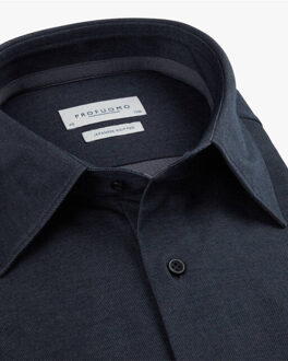 Profuomo Dresshemd ppwh30027d Blauw - 42 (L)