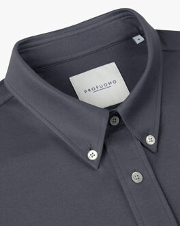 Profuomo Dresshemd ppwh30032f Blauw - XL