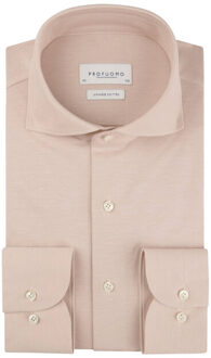 Profuomo Dresshemd ppxh10031c Roze - 44 (XL)