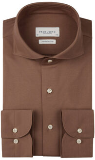 Profuomo Dresshemd ppxh10032m Rood - 43 (XL)