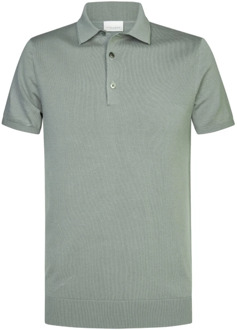 Profuomo Groene Polo Shirt Profuomo , Green , Heren - L