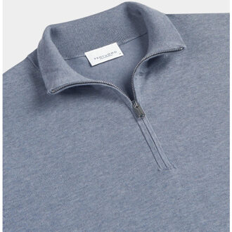 Profuomo Half zip ppwj10007d/m Blauw - XXL