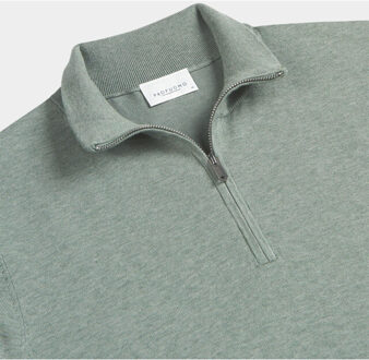 Profuomo Half zip ppwj10007e/z Groen - XXL