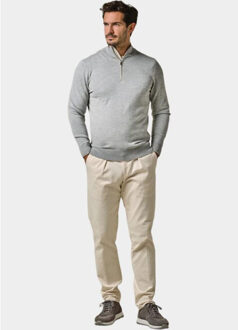 Profuomo Half zip ppwj10030/a Grijs - XL