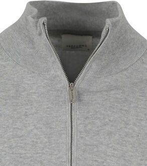 Profuomo Half Zip Pullover Luxury Grijs - M,S,XXL