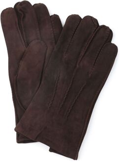 Profuomo Handschoenen Bruin Suede