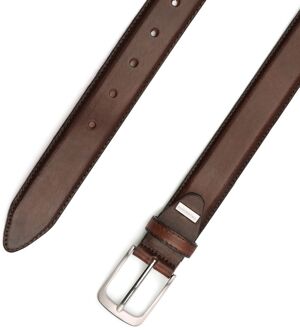 Profuomo Herenriem Pantalon PP1R00078 - Bruin - 115 cm