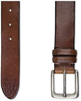 Profuomo Herenriem Pantalon PP3R00003 - Cognac - 105 cm