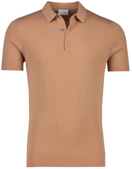 Profuomo Oranje Polo Shirt Profuomo , Orange , Heren - 2XL