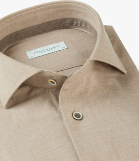 Profuomo Overhemd Beige  39