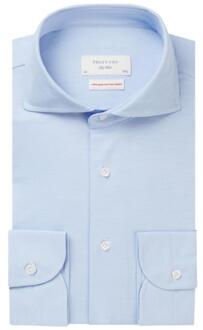 Profuomo Overhemd Heren Lichtblauw Cotton