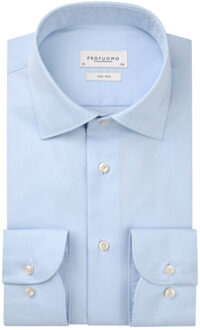 Profuomo Overhemd lange mouw Blauw - 39 (M)