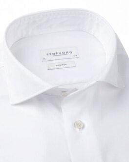 Profuomo Overhemd lange mouw Blauw - 41 (L)