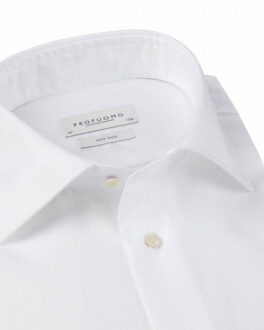 Profuomo Overhemd lange mouw Blauw - 41 (L)