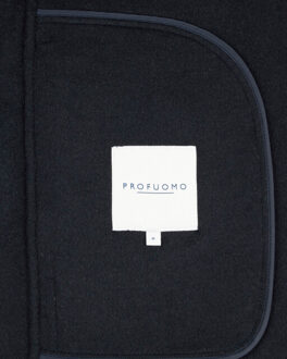 Profuomo Overshirt Blauw - M