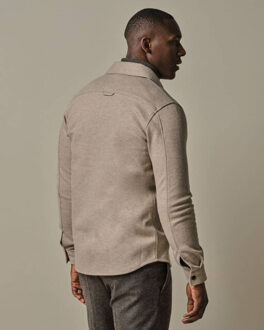 Profuomo Overshirt ppwf30002b Beige - XXL