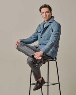 Profuomo Overshirt ppwf30014a Blauw - L