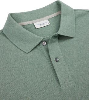 Profuomo Piqué Poloshirt Groen - L