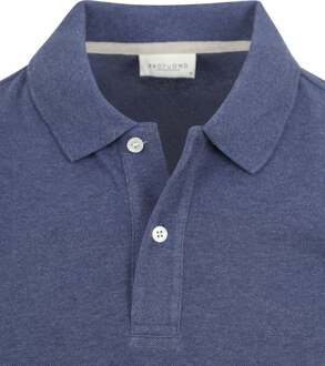 Profuomo Piqué Poloshirt Indigo Blauw - L,M,S,XL,XXL