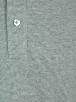 Profuomo Piqué Poloshirt Melange Groen - L,M,S,XL,XXL