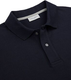 Profuomo Piqué Poloshirt Navy Donkerblauw