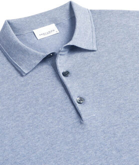 Profuomo Polo met korte mouwen Blauw - XXL