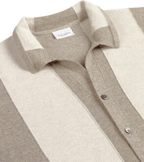 Profuomo Polo met korte mouwen - maat M Beige