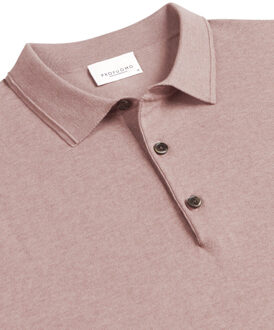 Profuomo Polo met korte mouwen Roze - XL