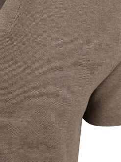 Profuomo Poloshirt Riva Luxury Structure Taupe - L,S,XL,XXL