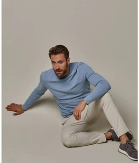 Profuomo Pp2j00007a m1 trui crew neck light blue profu Lichtblauw - XL