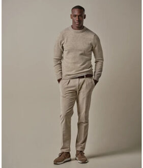 Profuomo Ppwj30028c f1 heren ronde hals trui profu Beige - XL