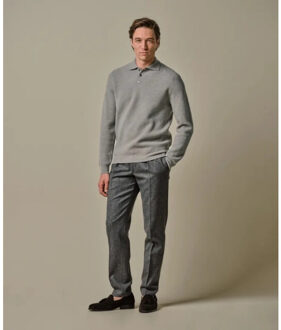 Profuomo Ppwj30033d c2 heren polo  trui profu Grijs - XL