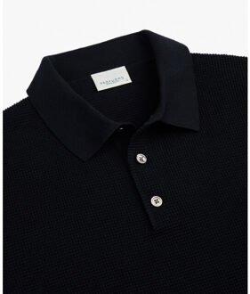 Profuomo Ppxd10028a  - polo profu Blauw - XL