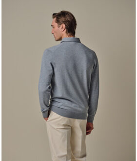 Profuomo Ppxj10005g - polo onepiece trui profu Lichtblauw - M