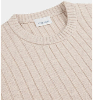 Profuomo Pullover ppwj30020b/f5 - maat XL Beige