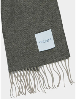Profuomo Shawl ppus30002b/6 - maat One size Groen