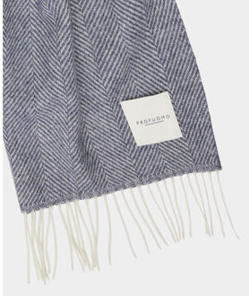 Profuomo Shawl ppws30002b/m2 - maat One size Blauw