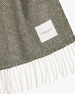Profuomo Shawl ppws30002d - maat One size Groen