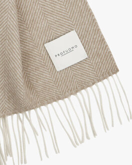 Profuomo Shawl ppws30002e Taupe - One size