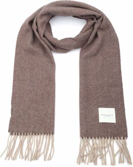 Profuomo Sjaal Lamswol Brown - Multicolour