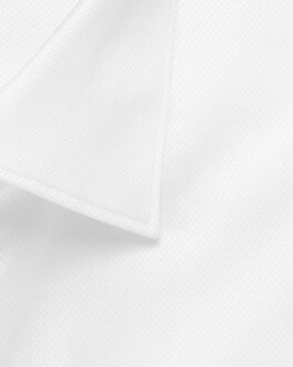 Profuomo Smoking Overhemd Heren Uni Katoen Wit