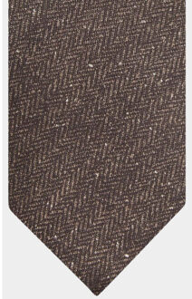 Profuomo Stropdas ppua30006b/h Bruin - One size