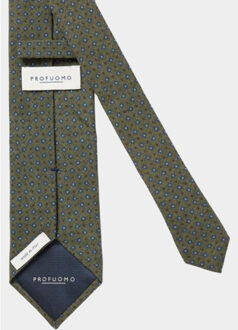 Profuomo Stropdas ppva30023/b Groen - One size