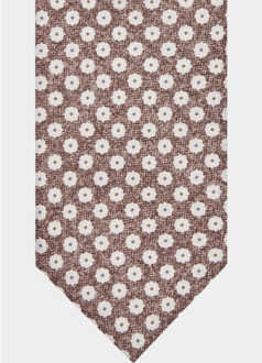 Profuomo Stropdas ppwa10044/b Bruin - One size