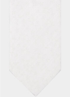 Profuomo Stropdas ppwa10070/e Wit - One size
