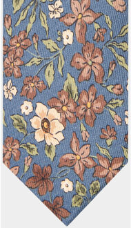 Profuomo Stropdas ppwa30036b/m - maat One size Blauw