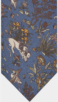 Profuomo Stropdas ppwa30038b/m Blauw - One size